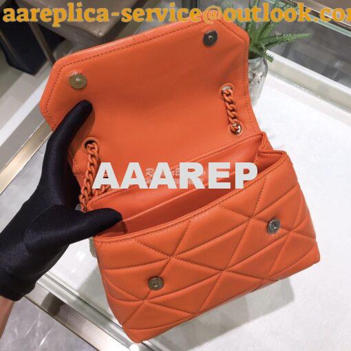 Replica Prada Small Spectrum Shoulder Bag 1BD233 Orange 8