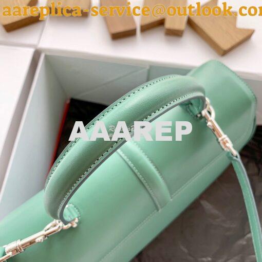 Replica Celine 16 Bag In Satinated Calfskin 187373 2 Sizes Celadon 9