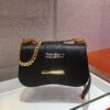 Replica Prada Sidonie Saffiano Leather bag 1BD219 Black
