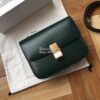 Replica Celine Classic Box Bag in Smooth Calfskin Dark Grey 16
