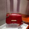 Replica Prada Sidonie Leather Shoulder Bag 1BD184 Red