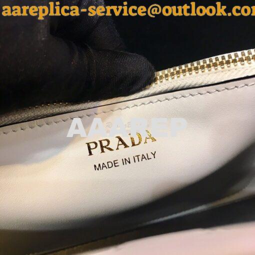 Replica Prada Matinée Small Handbag 1BA251 White 6