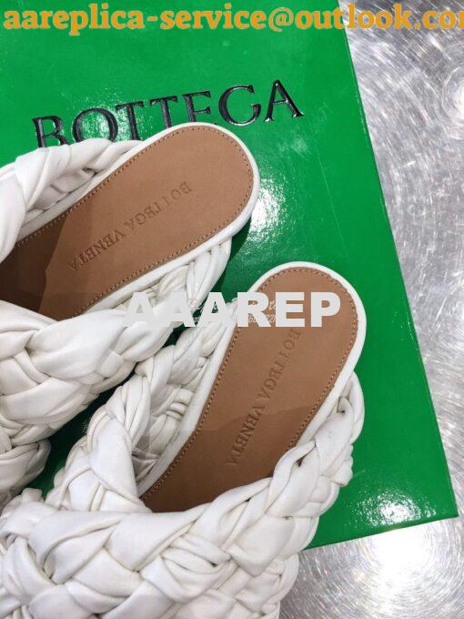 Replica Bottega Veneta BV Board Sandals 631935 White 6