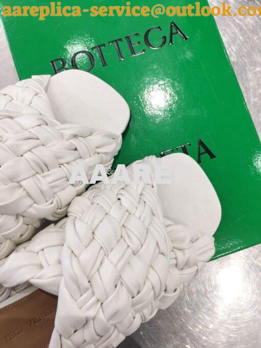 Replica Bottega Veneta BV Board Sandals 631935 White 7