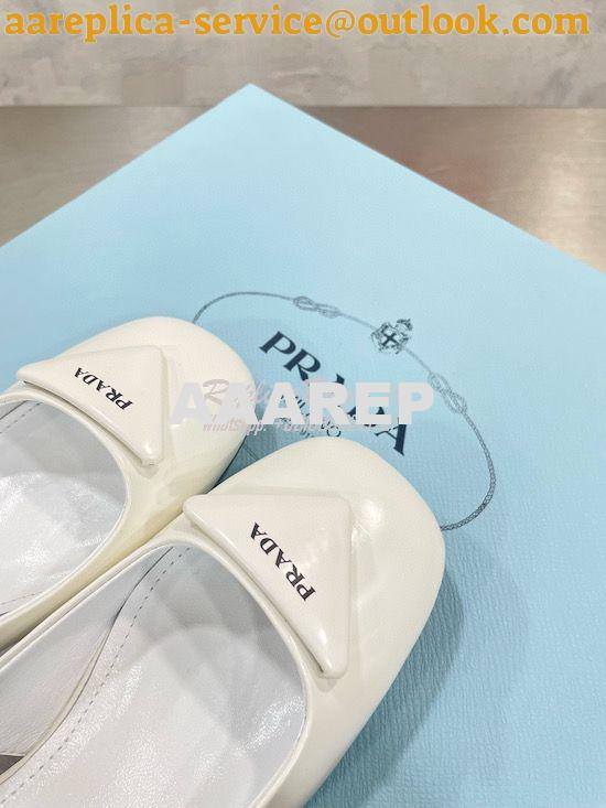 Replica Prada Brushed Leather Slingback Pumps 1I767 25 Replica Prada Brushed Leather Slingback Pumps 1I767 25