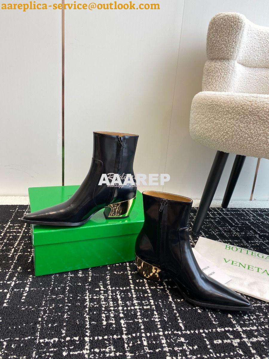 Replica Bottega Veneta BV Tex Ankle Boot 5cm Galvanized heel 763837 6 Replica Bottega Veneta BV Tex Ankle Boot 5cm Galvanized heel 763837 6