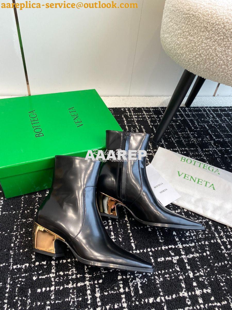 Replica Bottega Veneta BV Tex Ankle Boot 5cm Galvanized heel 763837 8 Replica Bottega Veneta BV Tex Ankle Boot 5cm Galvanized heel 763837 8