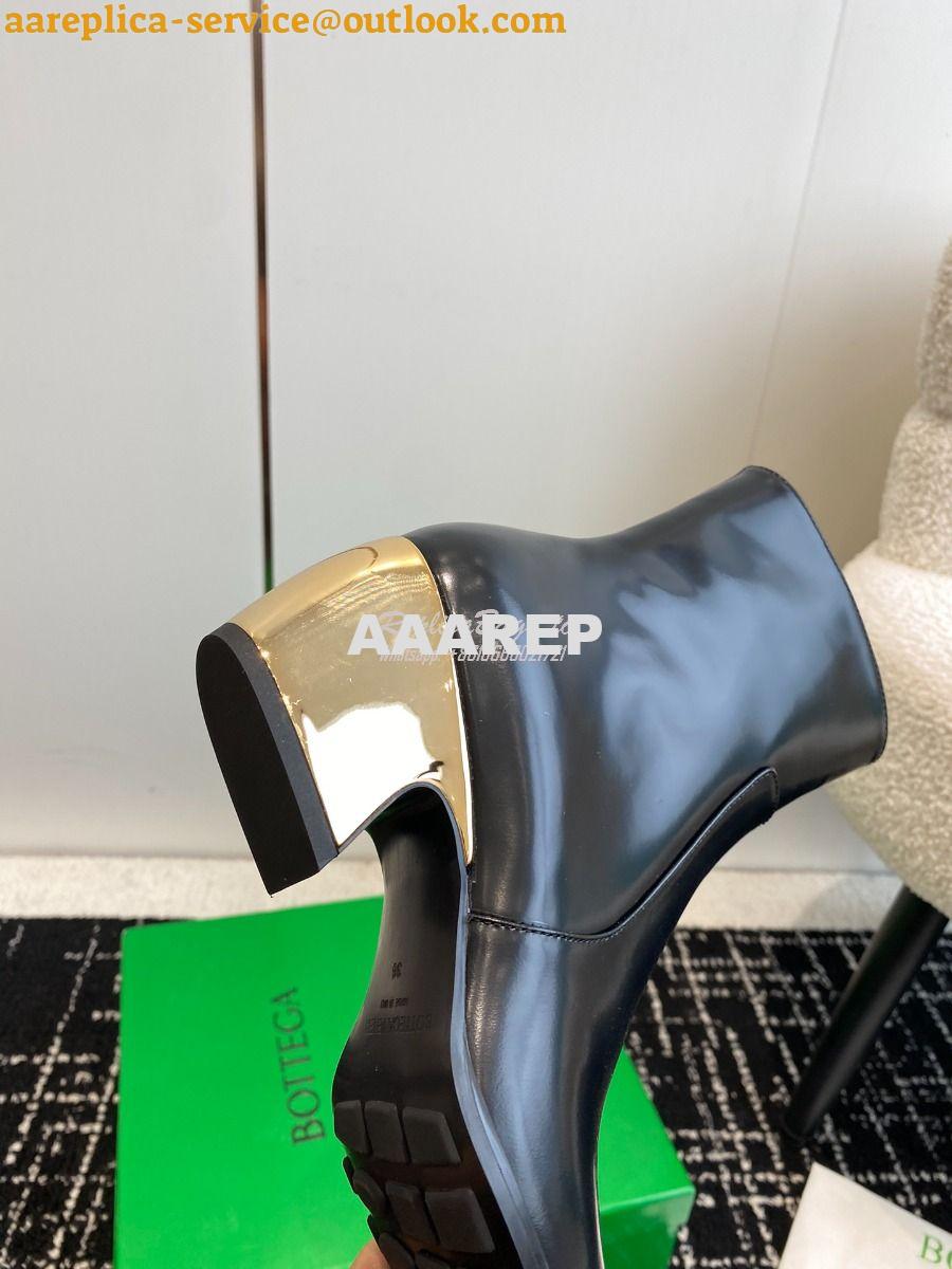 Replica Bottega Veneta BV Tex Ankle Boot 5cm Galvanized heel 763837 10 Replica Bottega Veneta BV Tex Ankle Boot 5cm Galvanized heel 763837 10