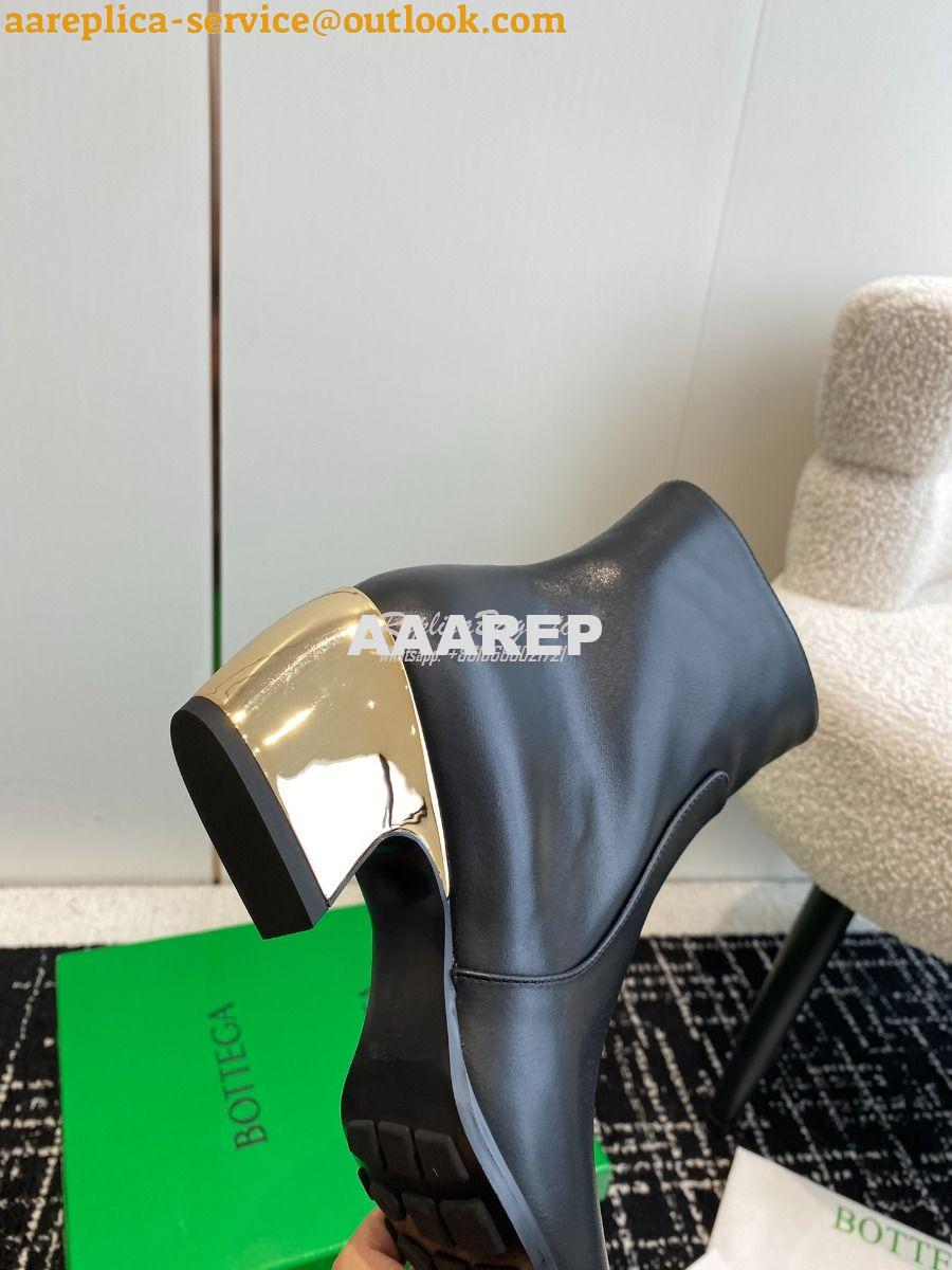 Replica Bottega Veneta BV Tex Ankle Boot 5cm Galvanized heel 763837 23 Replica Bottega Veneta BV Tex Ankle Boot 5cm Galvanized heel 763837 23