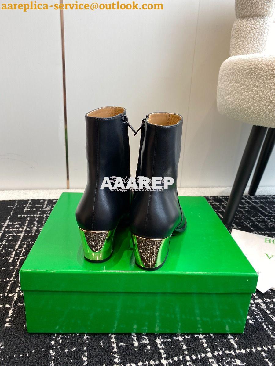 Replica Bottega Veneta BV Tex Ankle Boot 5cm Galvanized heel 763837 27 Replica Bottega Veneta BV Tex Ankle Boot 5cm Galvanized heel 763837 27