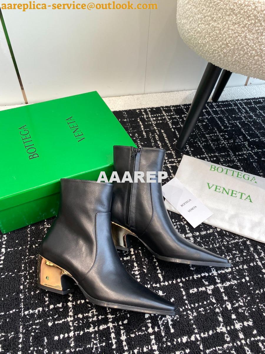 Replica Bottega Veneta BV Tex Ankle Boot 5cm Galvanized heel 763837 28 Replica Bottega Veneta BV Tex Ankle Boot 5cm Galvanized heel 763837 28