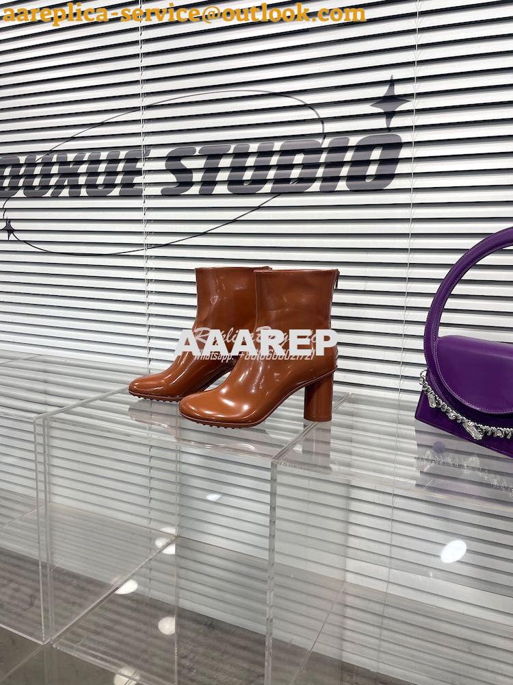 Replica Bottega Veneta BV Atomic Ankle Boot in Lambskin 753881 Brown 4 Replica Bottega Veneta BV Atomic Ankle Boot in Lambskin 753881 Brown 4