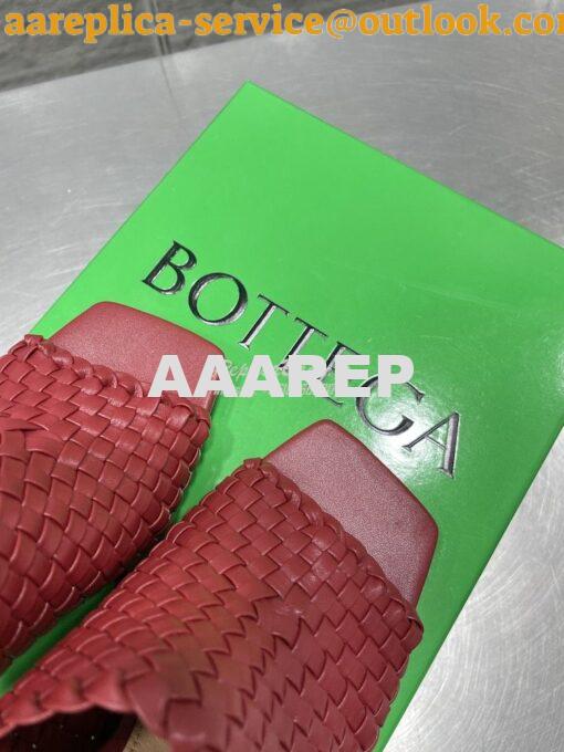 Replica Bottega Veneta BV Knot Mule Intreccio leather mules 754143 28