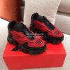 Replica Prada Cloudbust Thunder Sneakers Men Female 1E819L Red