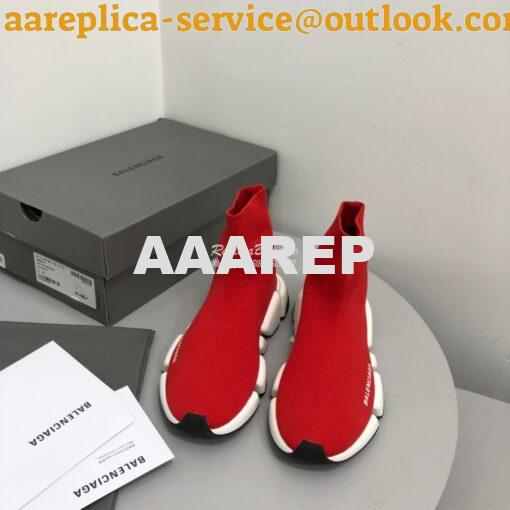 Replica Balenciaga Speed 2.0 Sneaker 617196 Red 2