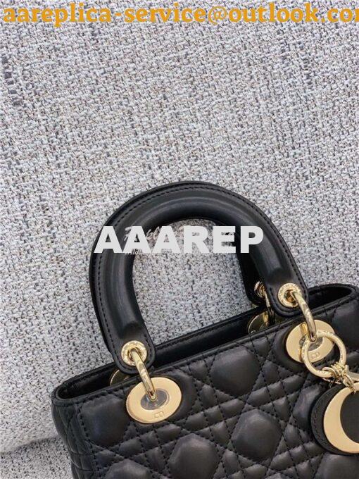 Replica Dior My ABCdior Lady Dior Bag M0538 Black 15