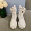 Replica Prada Monolith Brushed Leather Booties 1T725L 9