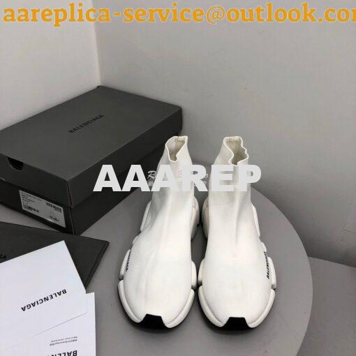 Replica Balenciaga Speed 2.0 Sneaker 617196 White 2