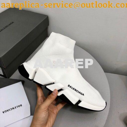 Replica Balenciaga Speed 2.0 Sneaker 617196 White 6