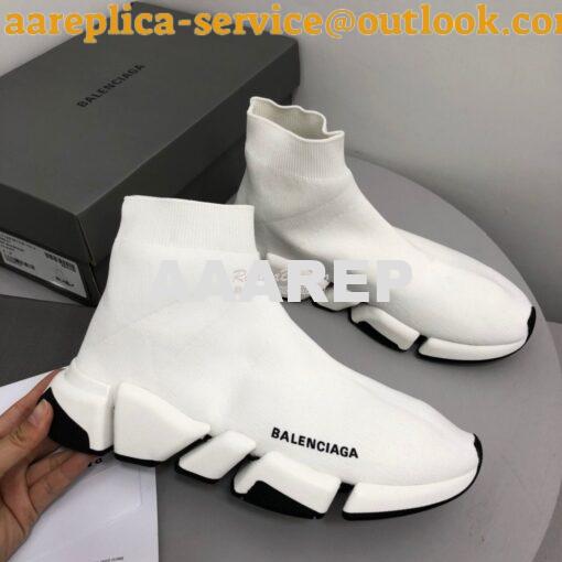 Replica Balenciaga Speed 2.0 Sneaker 617196 White 7