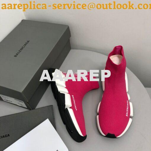 Replica Balenciaga Speed 2.0 Sneaker 617196 Pink 3