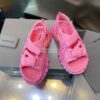 Replica Balenciaga Track Sandals 617542 Light Pink