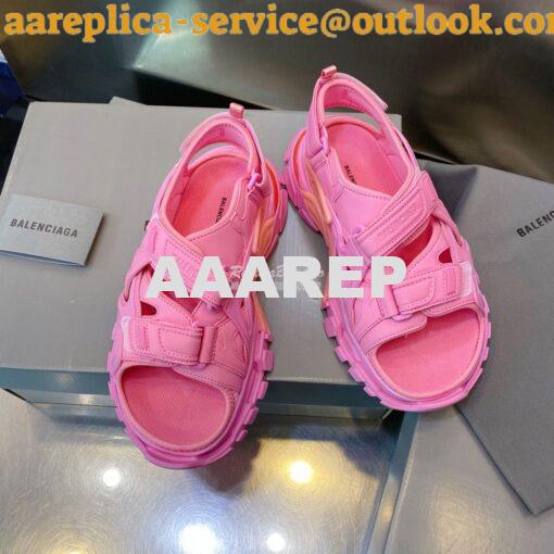 Replica Balenciaga Track Sandals 617542 Light Pink