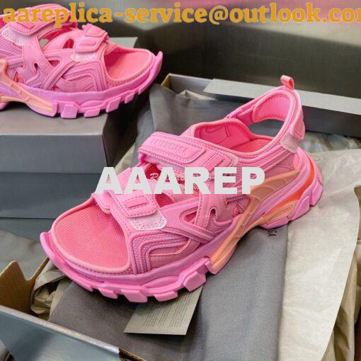 Replica Balenciaga Track Sandals 617542 Light Pink 2