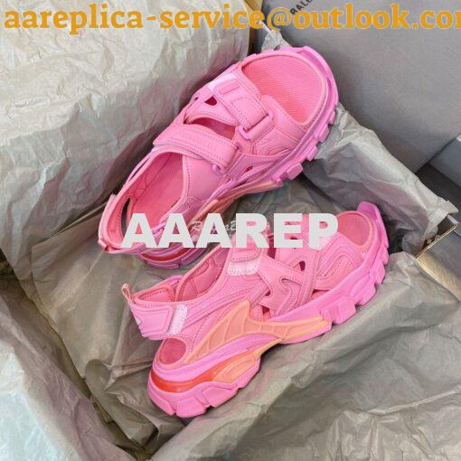 Replica Balenciaga Track Sandals 617542 Light Pink 3