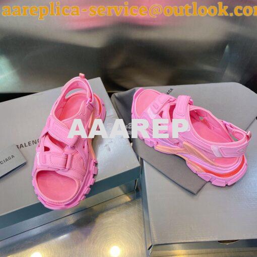 Replica Balenciaga Track Sandals 617542 Light Pink 4