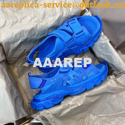 Replica Balenciaga Track Sandals 617542 Blue