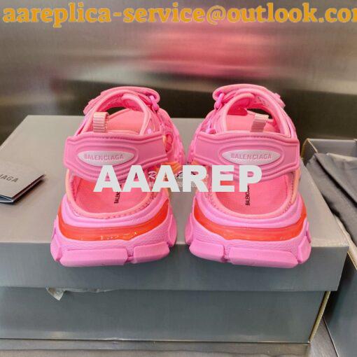 Replica Balenciaga Track Sandals 617542 Light Pink 5