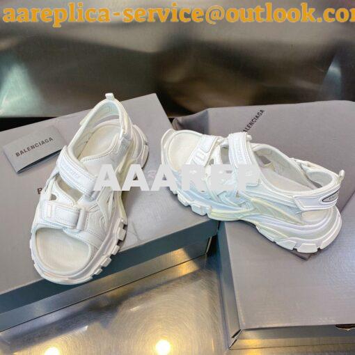 Replica Balenciaga Track Sandals 617542 White 5