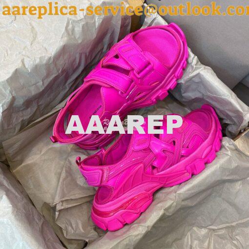 Replica Balenciaga Track Sandals 617542 Pink 2