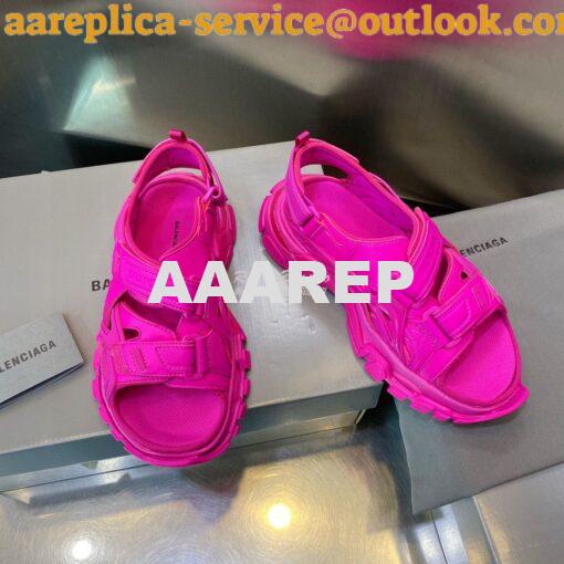Replica Balenciaga Track Sandals 617542 Pink 4