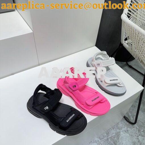 Replica Balenciaga Tourist Sandal in technical material 706277 2