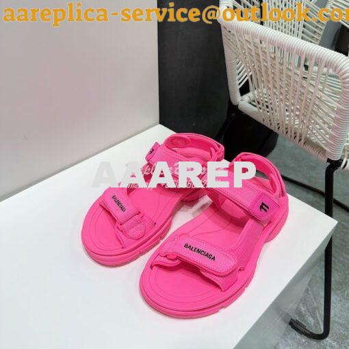 Replica Balenciaga Tourist Sandal in technical material 706277 7