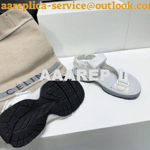 Replica Balenciaga Tourist Sandal in technical material 706277 14