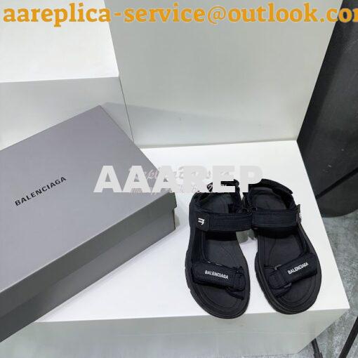 Replica Balenciaga Tourist Sandal in technical material 706277 15