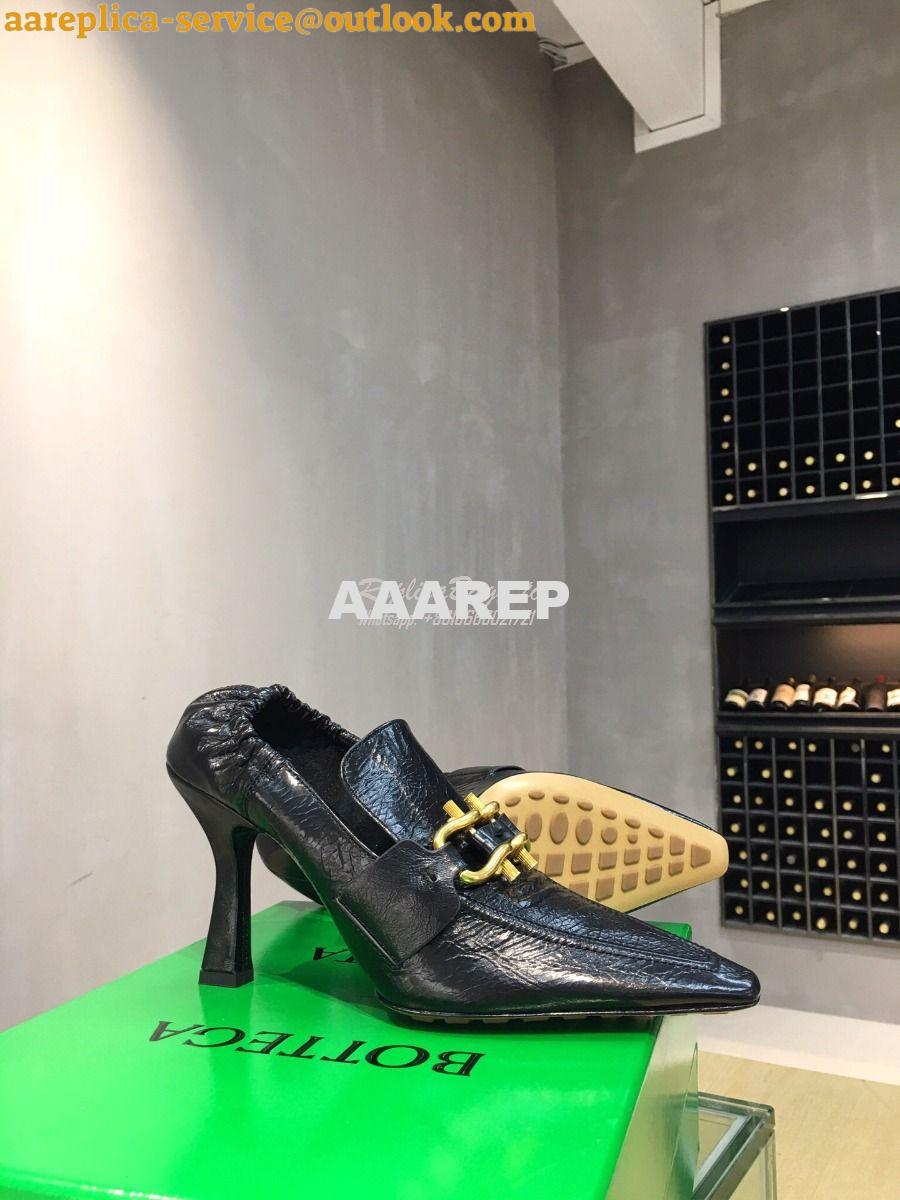 Replica Bottega Veneta BV Madame Pumps 651359 Black 4 Replica Bottega Veneta BV Madame Pumps 651359 Black 4