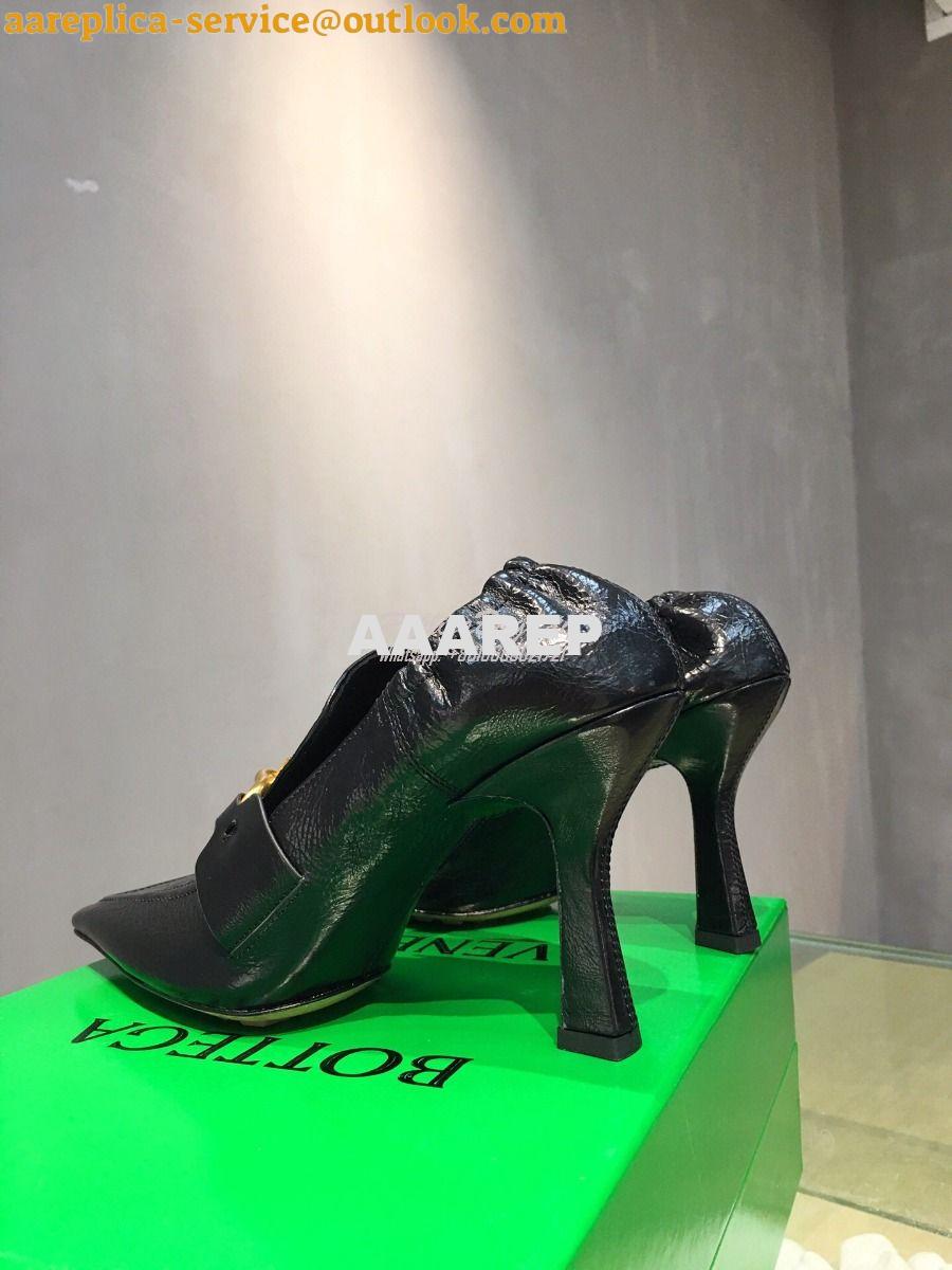 Replica Bottega Veneta BV Madame Pumps 651359 Black 7 Replica Bottega Veneta BV Madame Pumps 651359 Black 7