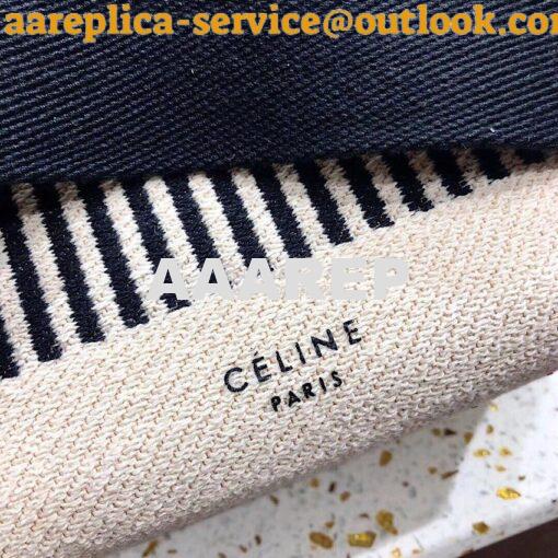 Replica  Celine Small Seau Sangle bag in Textured Canvas 4