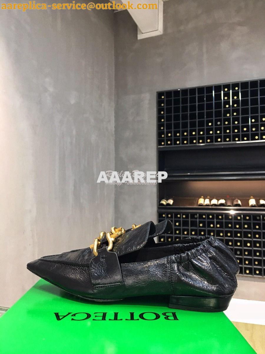 Replica Bottega Veneta BV Madame Loafers 651352 Black 4 Replica Bottega Veneta BV Madame Loafers 651352 Black 4