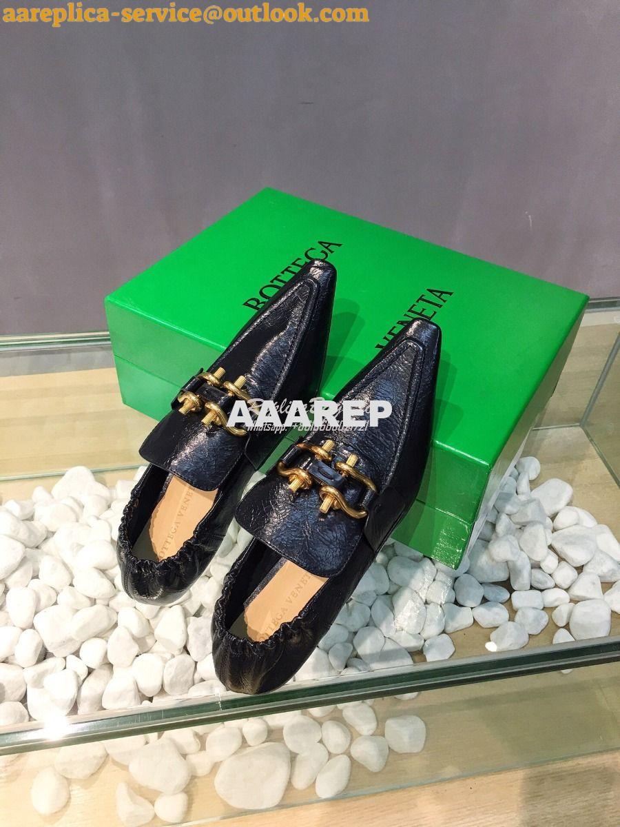 Replica Bottega Veneta BV Madame Loafers 651352 Black 5 Replica Bottega Veneta BV Madame Loafers 651352 Black 5