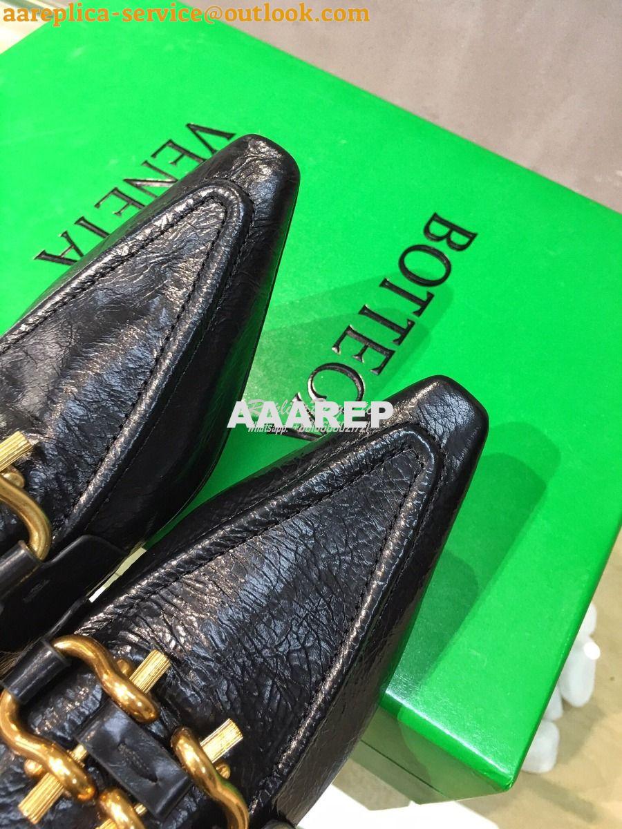 Replica Bottega Veneta BV Madame Loafers 651352 Black 6 Replica Bottega Veneta BV Madame Loafers 651352 Black 6