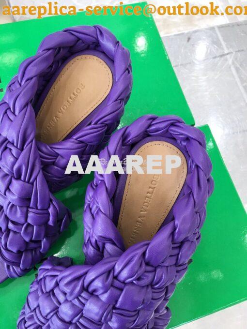 Replica Bottega Veneta BV Criss-Cross Board Sandals 632507 Purple 6