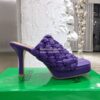 Replica Bottega Veneta BV Board Sandals 630175 Purple