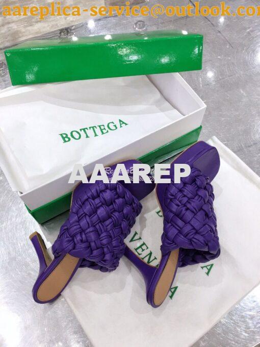 Replica Bottega Veneta BV Board Sandals 630175 Purple 6
