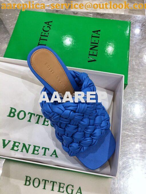Replica Bottega Veneta BV Board Sandals 630175 Blue 4