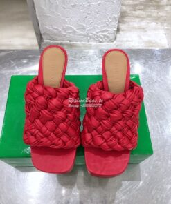 Replica Bottega Veneta BV Board Sandals 630175 Red